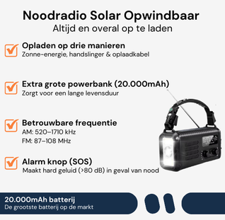 Veilig Nederland™ Noodpakket 9 stuks (compleet)