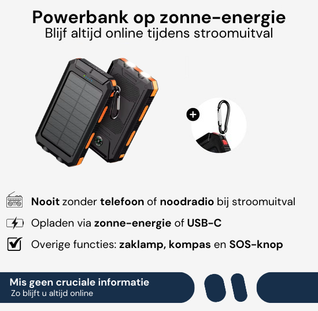 Veilig Nederland™ Noodpakket 9 stuks (compleet)