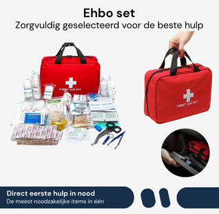 Veilig Nederland™ Noodpakket 9 stuks (compleet)