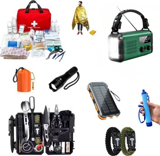 Veilig Nederland™ Noodpakket 9 stuks (compleet)